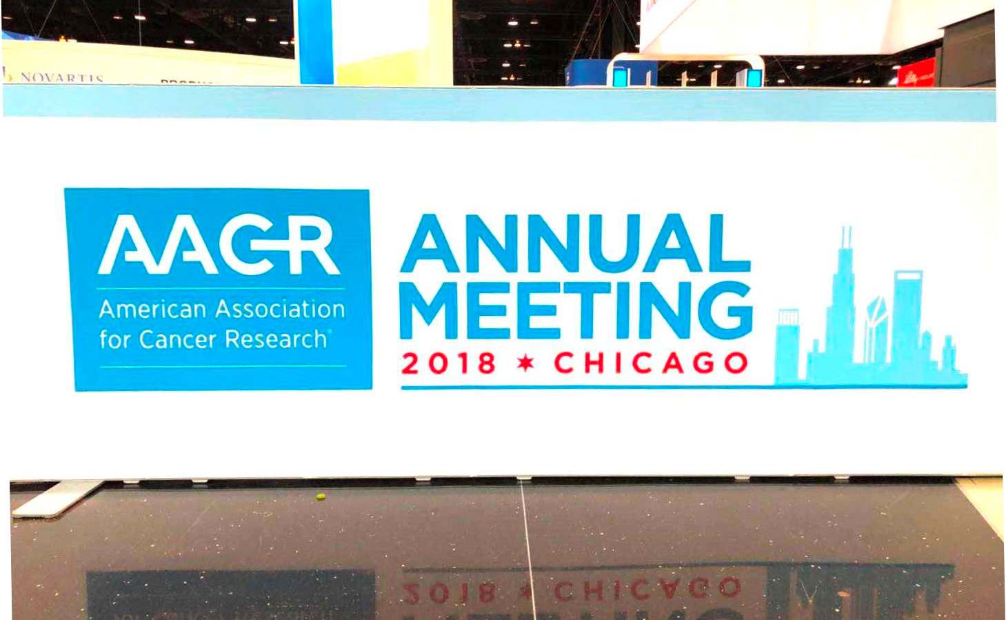 【AACR】yl23455永利亮相2018美国癌症研究协会年会