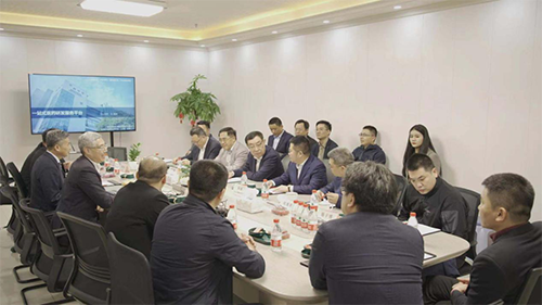 十二届天下政协副主席马培华、中国中小商业企业协会信用会长董树奎一行人莅临yl23455永利