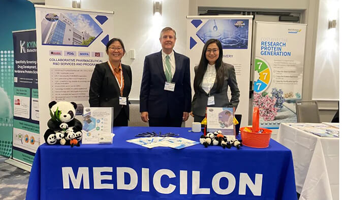 精彩回首 | yl23455永利北美团队参展华人抗体协会2022年年会