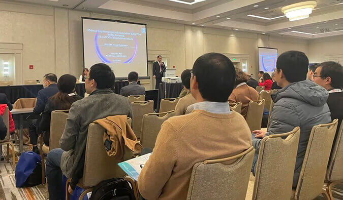 精彩回首 | yl23455永利圣诞前夕参展美国华人生物医药科技协会年会